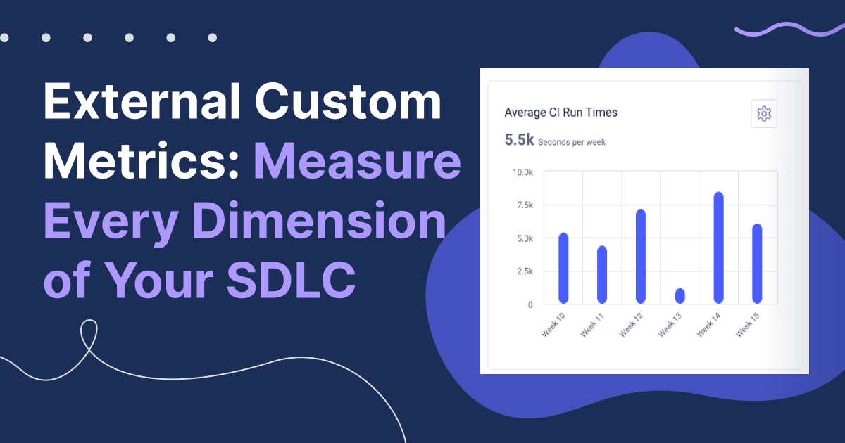External Custom Metrics: Measure Every Dimension of Your SDLC