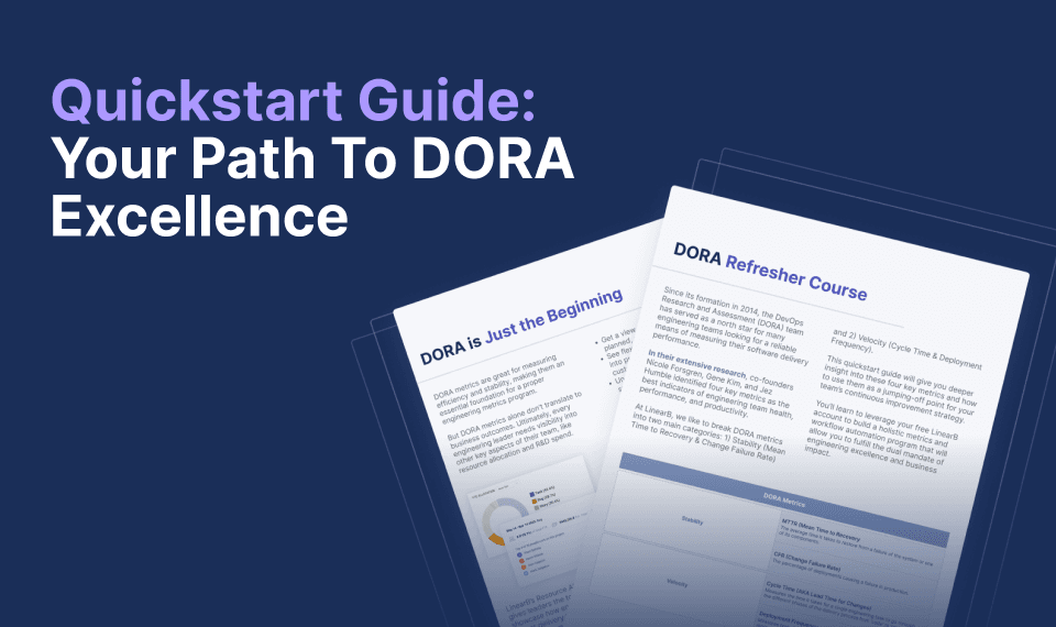 Quickstart Guide: Your Path to DORA Excellence