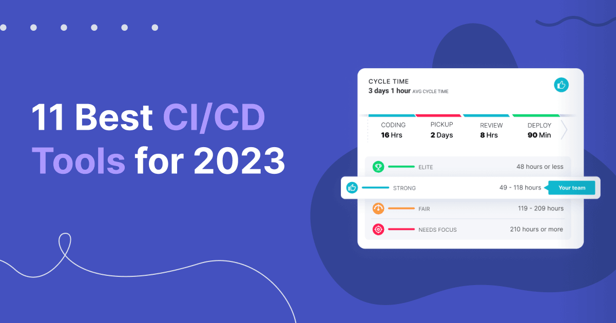 11 Best CI/CD Tools for 2023