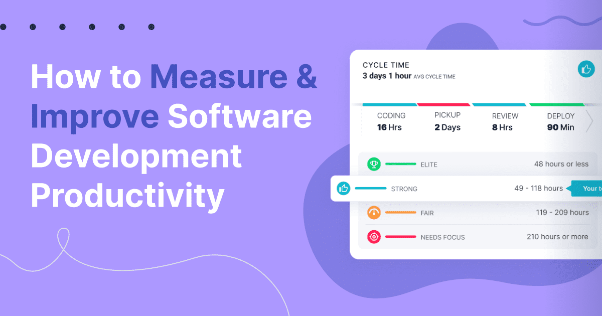 How to Measure and Improve Software Development Productivity