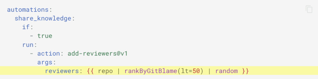 Gitstream rank by gitblame file