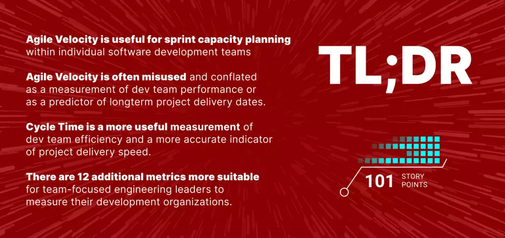 Agile velocity is useful for sprint planning, but it is often misused as a metric.